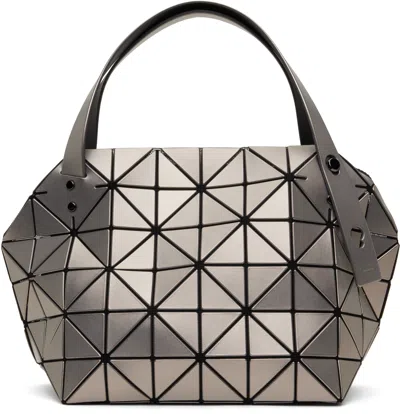 Bao Bao Issey Miyake Silver Boston Bag In 91 Silver