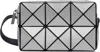 Bao Bao Issey Miyake Silver Cuboid Metallic Bag In Silver