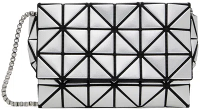Bao Bao Issey Miyake Silver Platinum Coffret Shoulder Bag In 91 Silver