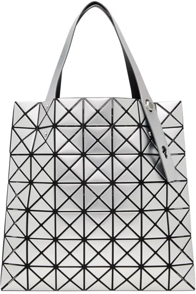 Bao Bao Issey Miyake Silver Platinum Tote