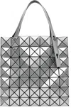 Bao Bao Issey Miyake Silver Prism Tote In Silver
