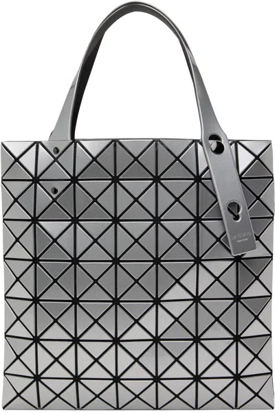 Bao Bao Issey Miyake Silver Prism Tote In 91-silver