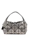 BAO BAO ISSEY MIYAKE SILVER-TONE PLEATED HANDBAG