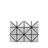 Bao Bao Issey Miyake Geometric-pattern Wallet In Metallic