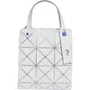 Bao Bao Issey Miyake Small Carat Top Handle Bag In Gray