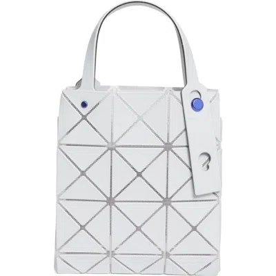 Bao Bao Issey Miyake Small Carat Top Handle Bag In Light Gray