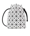 Bao Bao Issey Miyake Small Wring Triangular Decal Shoulder Bag In White