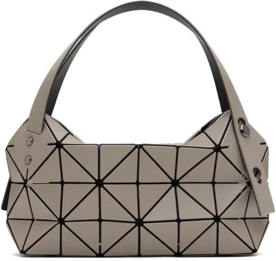 Bao Bao Issey Miyake Taupe Boston Bag