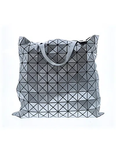 Pre-owned Bao Bao Issey Miyake Tote Bag In Silver