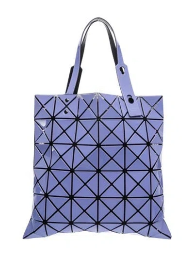 Pre-owned Bao Bao Issey Miyake Tote In Blue