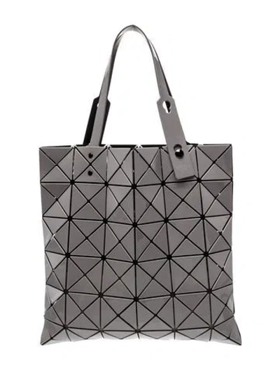Pre-owned Bao Bao Issey Miyake Tote In Gray