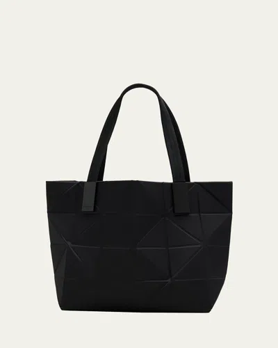Bao Bao Issey Miyake Track Geometric Tote Bag In Black