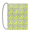 Bao Bao Issey Miyake Triangular Checkered Shoulder Bag In Green