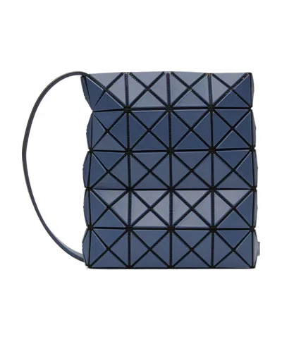 Bao Bao Issey Miyake Triangular Decal Shoulder Bag In Blue