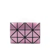 Bao Bao Issey Miyake Geometric-pattern Wallet In Pink