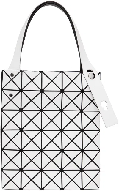 Bao Bao Issey Miyake Duo Mini Geo Tote Bag In 17 White X Black