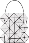 Bao Bao Issey Miyake White Beyond Tote In 08-greyish White
