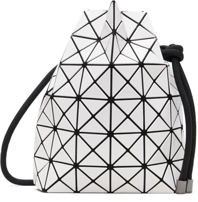 Bao Bao Issey Miyake Wring Geometric Panelled-design Shoulder Bag In White