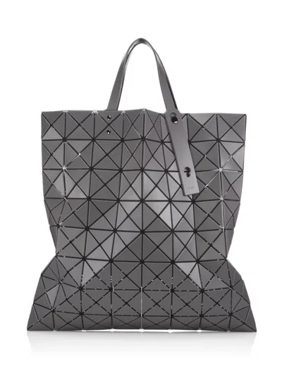 Bao Bao Issey Miyake Women's Combination Lucent Matte Tote Bag In Charcoal Grey