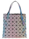 Bao Bao Issey Miyake Illusion Geometric Iridescent Top Handles Tote Bag