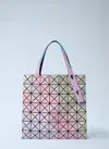 Bao Bao Issey Miyake Illusion Geometric Iridescent Top Handles Tote Bag In Multi