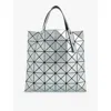 Bao Bao Issey Miyake Womens Light Blue Lucent Metallic Pvc Tote Bag In Silver