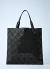 Bao Bao Issey Miyake Gray Lucent Metallic Tote In Gray