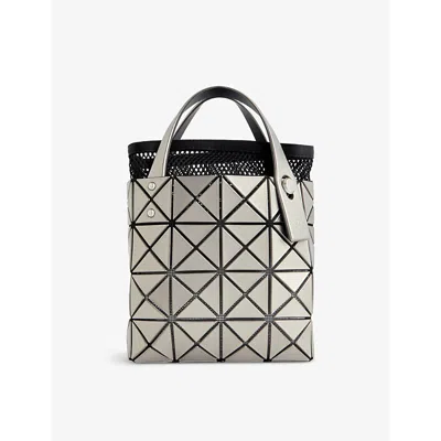 Bao Bao Issey Miyake Womens Silver Lucent Mini Pvc Tote Bag In Metallic