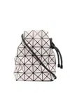 Bao Bao Issey Miyake Small Wring Triangular Decal Shoulder Bag In Neutral