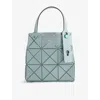 Bao Bao Issey Miyake Womens Ash Green Carat Small Pvc Tote Bag