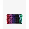 Bao Bao Issey Miyake Womens Magic Hour Woven Cross-body Bag Red Base In Red Base