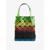 Bao Bao Issey Miyake Womens Magic Hour Woven Top-handle Bag Light Green Base In Light Green Base