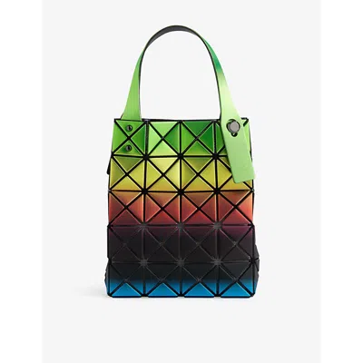 Bao Bao Issey Miyake Womens Magic Hour Woven Top-handle Bag Light Green Base