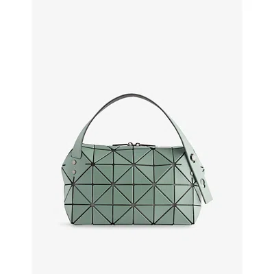 Bao Bao Issey Miyake Womens Khaki Green Boston Small Pvc Shoulder Bag