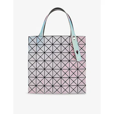 Bao Bao Issey Miyake Womens White Base Illusion Pvc Tote Bag
