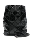 Bao Bao Issey Miyake Angular Glossy Handle Bag With Long Handles In Schwarz