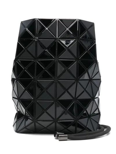 Bao Bao Issey Miyake Angular Glossy Handle Bag With Long Handles In Black