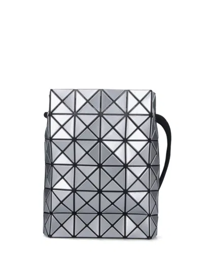 Bao Bao Issey Miyake Drawstring Bucket Bag In Silver