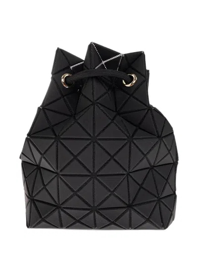 Bao Bao Issey Miyake Wring Clay Geometric-panel Bucket Bag In Black