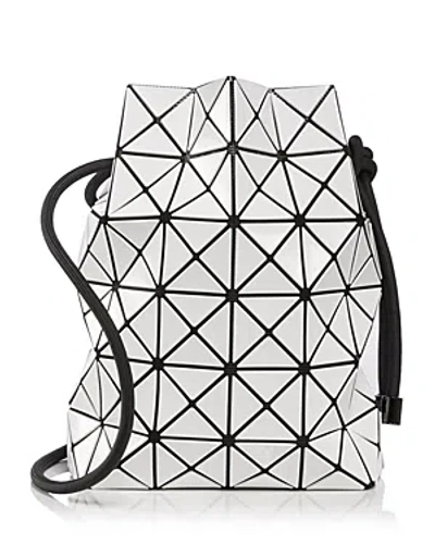 Bao Bao Issey Miyake White Wring Bag In White/gunmetal