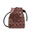 Bao Bao Issey Miyake Burgundy Wring Gloss Bag In Red