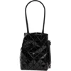 Bao Bao Issey Miyake Geometric-panelled Wring Bucket Bag In Black