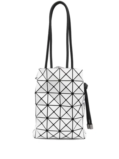 Bao Bao Issey Miyake Wring Shoulder Bag In White