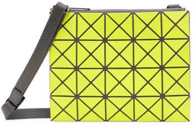 Bao Bao Issey Miyake Yellow & Gray Duo Small Shoulder Bag In 57 Yellow Green X Gr