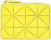 Bao Bao Issey Miyake Yellow Cassette Wallet