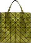 Bao Bao Issey Miyake Yellow Lucent Metallic Tote In 52 Yellow