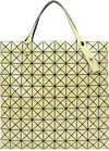 Bao Bao Issey Miyake Yellow Prism Metallic Tote