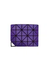 Bao Bao Issey Miyake Purple Flipper Wallet In Blue