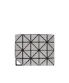 Bao Bao Issey Miyake Gray Flipper Wallet In Gray