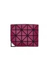 Bao Bao Issey Miyake Burgundy Flipper Wallet In Red
